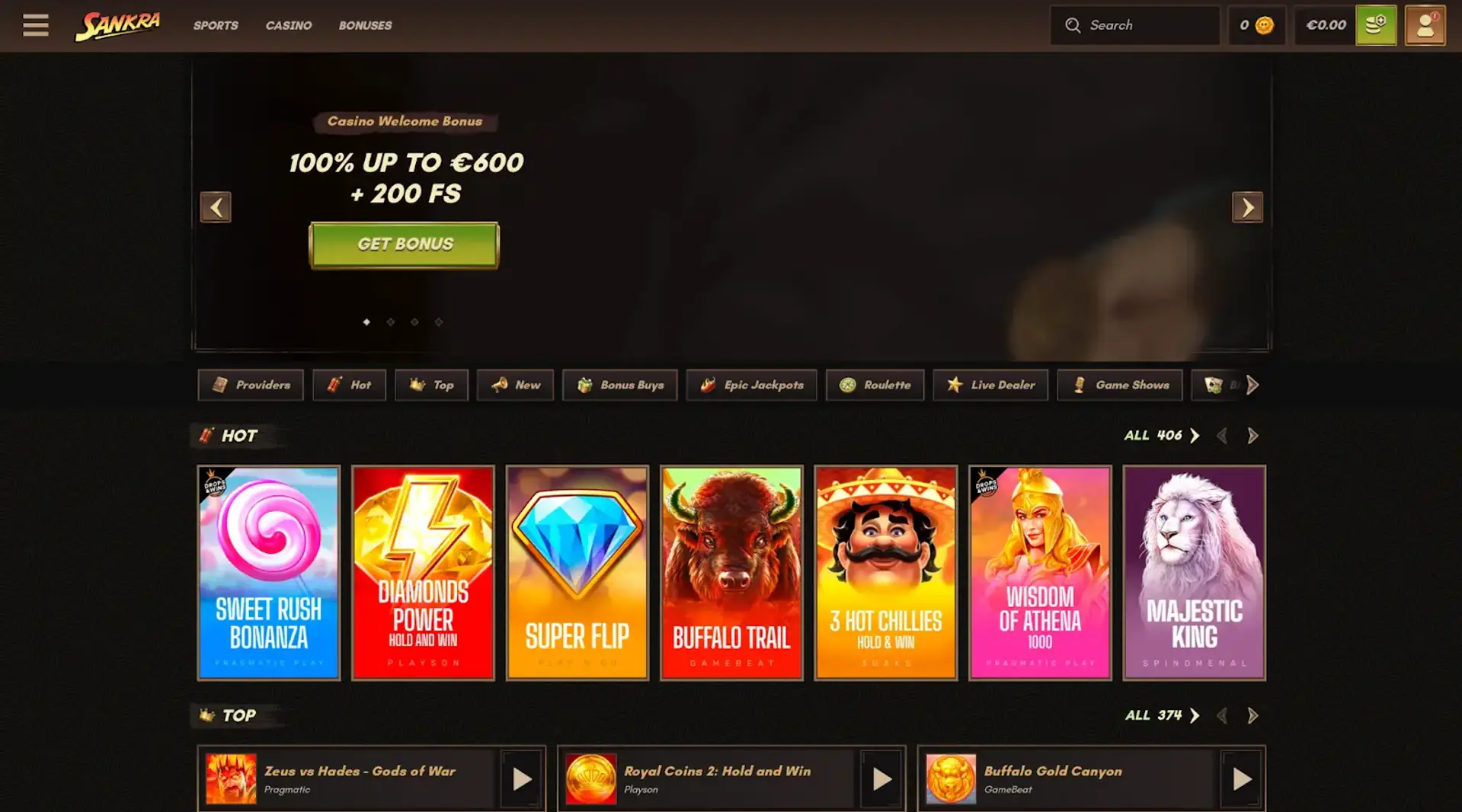 IOS Sankra casino review